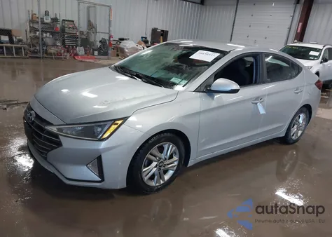 2019 Hyundai Elantra Sel z USA, uszkodzony, nr VIN 5NPD84LF2KH424951